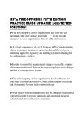 IFSTA FIRE OFFICER II FIFTH EDITION PRACTICE GUIDE UPDATED 2026 TESTED SOLUTIONS