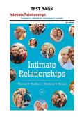 Intimate Relationships Test Bank 3rd Edition &vert; Bradbury & Karney