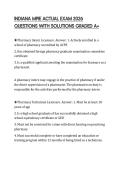 INDIANA MPJE ACTUAL EXAM 2026 QUESTIONS WITH SOLUTIONS GRADED A&plus;