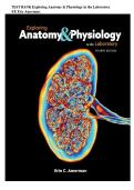 Test Bank For Exploring Anatomy & Physiology in the Laboratory 4th Edition&comma; Eric Amerman