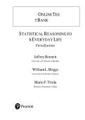Test Bank for Statistical Reasoning for Everyday Life&comma; 6th Edition by Jeff Bennett