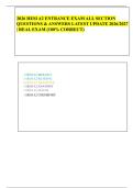 2026 HESI A2 ENTRANCE EXAM ALL SECTION QUESTIONS & ANSWERS LATEST UPDATE 2026&sol;2027 &vert; ACTUAL EXAM &lpar;100&percnt; CORRECT&rpar;