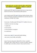 NURS 220 EXAM 1 &lpar;LATEST UPDATE&rpar; REAL QUESTIONS  AND VERIFIED ANSWERS &vert;100&percnt; CORRECT &vert; ALREADY  GRADED A