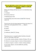 NURS 220 MIDTERM &lpar;LATEST UPDATE&rpar; REAL QUESTIONS  AND VERIFIED ANSWERS &vert;100&percnt; CORRECT &vert; ALREADY  GRADED A
