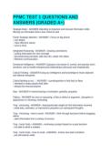 PFMC TEST 1 QUESTIONS AND ANSWERS &lpar;GRADED A&plus;&rpar;