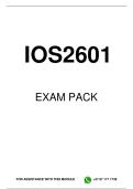 IOS2601 EXAM PACK 2026