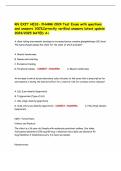 RN EXIT HESI Pharmacology 2026 &ndash; Test Exam Questions &vert; Verified Practice &vert; 100&percnt; Latest Update 2026
