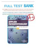 Test bank For Applied Pathophysiology for the Advanced Practice Nurse 2nd Edition by Lucie