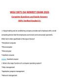 WGU D075 OA Exam Questions with Correct Answers Pass the Exam&comma; 100&percnt; Verified &lpar;2026 &sol; 2027&rpar; Graded A&plus;