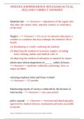 INDIANA JURISPRUDENCE HFA EXAM &lpar;ACTUAL 2025&rpar; AND CORRECT ANSWERS