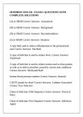 HONDROS NUR 150 - EXAM 1 QUESTIONS WITH COMPLETE SOLUTIONS