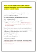 FP 511 EXAM PRACTICE 2026&sol;2027 &vert; ACTUAL EXAM 180 QUESTIONS AND CORRECT ANSWERS &lpar;VERIFIED ANSWERS&rpar; &vert; GRADED A&plus; &vert; NEWEST UPDATE&period;
