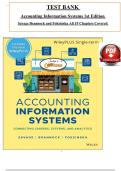 Test Bank for Accounting Information Systems&comma; 1st Edition by Arline A&period; Savage