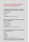 California Fluoroscopy Updated Exam 2025&sol;2026 &ndash;  Questions & Verified Answers