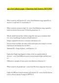 aqa a level physics paper 1 Questions And Answers 2025&sol;2026