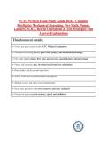 FCTC Written Exam Study Guide 2026 &ndash; Complete Firefighter Mechanical Reasoning&comma; Fire Math&comma; Pumps&comma; Ladders&comma; SCBA&comma; Rescue Operations & Test Strategies with Answer Explanations&period;pdf