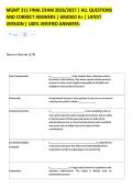 MGMT 311 FINAL EXAM 2026&sol;2027 &vert; ALL QUESTIONS AND CORRECT ANSWERS &vert; GRADED A&plus; &vert; LATEST VERSION &vert; 100&percnt; VERIFIED ANSWERS&period;