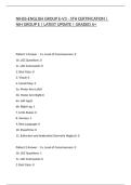 NIHSS-ENGLISH GROUP E-V3 - 5TH CERTIFICATION &vert; NIH GROUP E &vert; LATEST UPDATE &vert; GRADED A&plus;