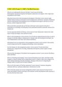 COSC 4353 Exam 2 &vert;&vert; 100&percnt; Verified Answers&period;