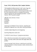 Exam 1 NSGA 140 Questions With Complete Solutions