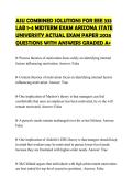 ASU COMBINED SOLUTIONS FOR EEE 333 LAB 1-4 MIDTERM EXAM ARIZONA STATE UNIVERSITY ACTUAL EXAM PAPER 2026 QUESTIONS WITH ANSWERS GRADED A&plus;