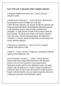 Nurs 2750 week 12 Questions With Complete Solutions