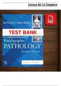 Radiographic Pathology Test Bank Exam 2026 &lpar;PDF&rpar; &vert; Radiography &vert; Medical Imaging