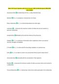 WGU C170 Terms&vert; Questions with Correct Answers 100&percnt; Verified By Experts
