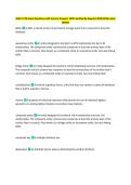 WGU C170 Exam Questions with Correct Answers 100&percnt; Verified By Experts