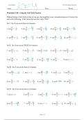 Trigonometry Unit Circle Worksheet &lpar;With Answers&rpar;