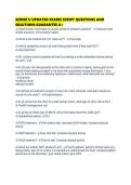 SCRIBE U UPDATED EXAMS SCRIPT QUESTIONS AND SOLUTIONS GUARANTEE 