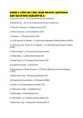SCRIBE U UPDATED CORE EXAM MANUAL QUESTIONS AND SOLUTIONS GUARANTEE 