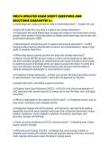 NR574 UPDATED EXAM SCRIPT QUESTIONS AND SOLUTIONS GUARANTEE