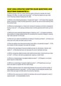 FICEP CUNA UPDATED SCRIPTED EXAM QUESTIONS AND SOLUTIONS GUARANTEE