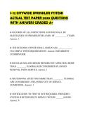 S-12 CITYWIDE SPRINKLER SYSTEMS  ACTUAL TEST PAPER 2026 QUESTIONS  WITH ANSWERS GRADED A&plus;