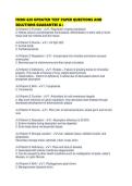 FNDH 620 UPDATED TEST PAPER QUESTIONS AND SOLUTIONS GUARANTEE 