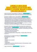 AMERICAN RED CROSS  LIFEGUARDING EXAM WITH 100&percnt;  CORRECT ANSWER  20262027 LATEST  UPDATED GRADED A&plus;