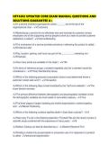 HFT4502 UPDATED CORE EXAM MANUAL QUESTIONS AND SOLUTIONS GUARANTEE