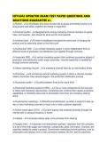 HFT4502 UPDATED EXAM TEST PAPER QUESTIONS AND SOLUTIONS GUARANTEE