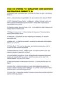 WGU C720 UPDATED TEST EVALUATION EXAM QUESTIONS AND SOLUTIONS GUARANTEE 