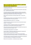 WGU C720 UPDATED CORE EXAM MANUAL QUESTIONS AND SOLUTIONS GUARANTEE 