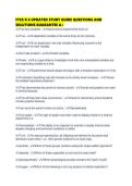 FTCE K 6 UPDATED STUDY GUIDE QUESTIONS AND SOLUTIONS GUARANTEE