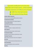 Paramedic Certification &ndash; PARAMEDIC STUDY GUIDE 2026&sol;2027 COMPLETE QUESTIONS WITH VERIFIED CORRECT ANSWERS &vert;&vert; 100&percnt; GUARANTEED PASS &vert; NEWEST VERSION