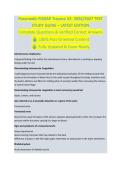 Paramedic FISDAP Trauma V2 &ndash; PARAMEDIC STUDY GUIDE 2026&sol;2027 COMPLETE QUESTIONS WITH VERIFIED CORRECT ANSWERS &vert;&vert; 100&percnt; GUARANTEED PASS &vert; NEWEST VERSION
