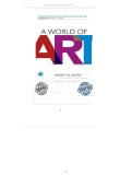 Test bank complete&lowbar; A world of art 9th edition&comma; &lpar;2022&rpar; by henry m&period; Sayre all chapters 1-27&vert; 4 units&vert; latest version with verified answers&vert; rated a&plus;