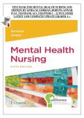 Test Bank Complete For Mental Health Nursing 6th e&period; Sixth Edition by Robynn Gorman&comma; Linda M&period;&semi; Anwar&vert;&vert;ISBN NO&colon;10&comma;1719645604