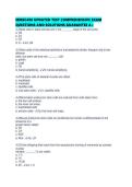 MMSC490 UPDATED TEST COMPREHENSIVE EXAM QUESTIONS AND SOLUTIONS GUARANTEE
