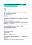 MMSC490 UPPDATED EXAM STUDY GUIDE QUESTIONS AND SOLUTIONS GUARANTEE