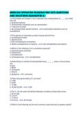 MMSC490 UPPDATED EXAMINATION SETS QUESTIONS AND SOLUTIONS GUARANTEE