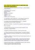 CCC3 UPDATED EXAMINATION SET QUESTIONS AND SOLUTIONS GUARANTEE 